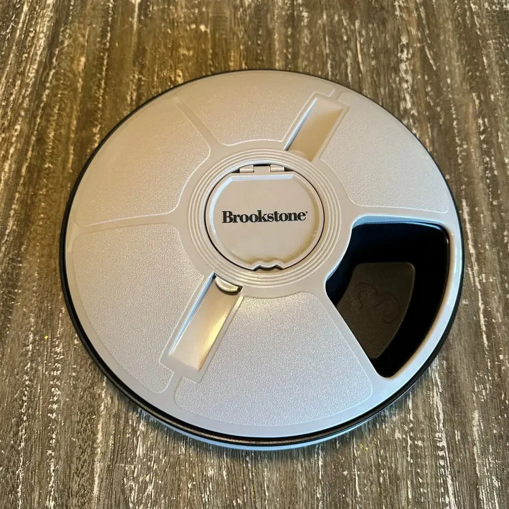 Brookstone Automatic Pet Feeder 6 Partition Battery Powered Small to Medium Dogs